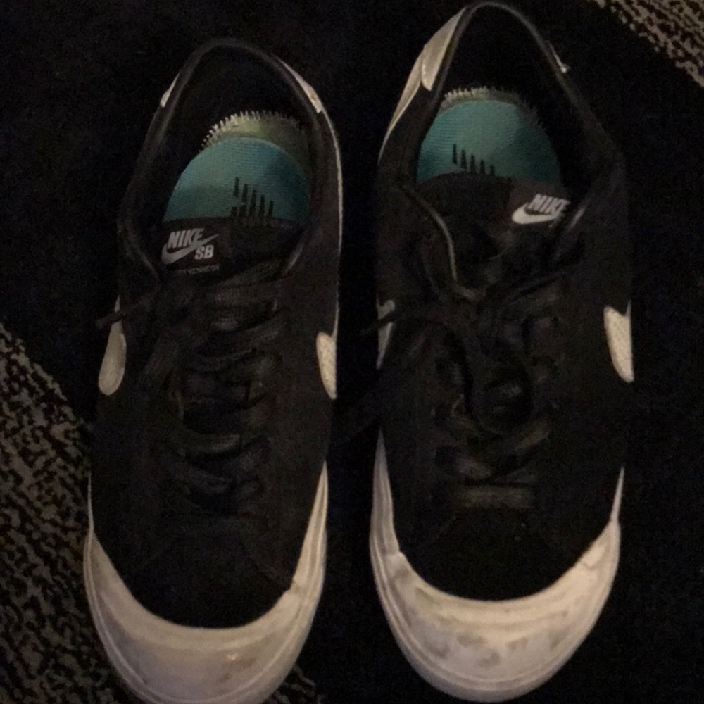 Nike black shoes